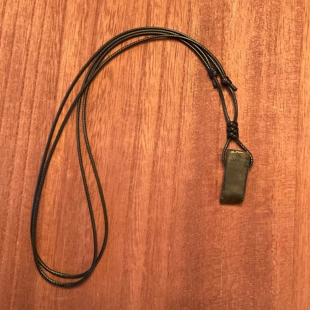 Beautiful Natural Stone Necklace adjustable from 20” to 36” BN